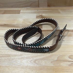 Vintage Native American Beadwork Belt. Marked 42 on back.